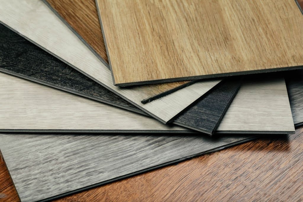 luxury vinyl flooring samples