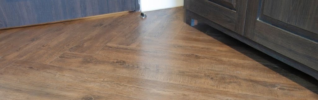 stagger vinyl herring bone style