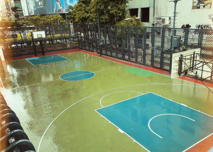 anantomy Road basketball court